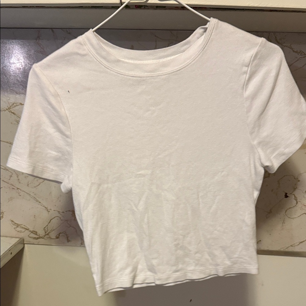 No Boundaries White Crop Top
